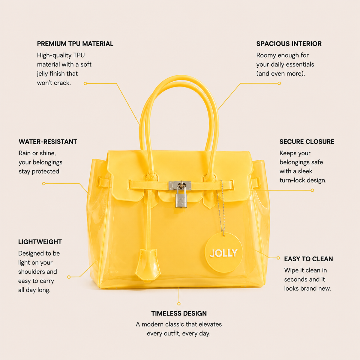 THE JOLLY BAG — Lemon