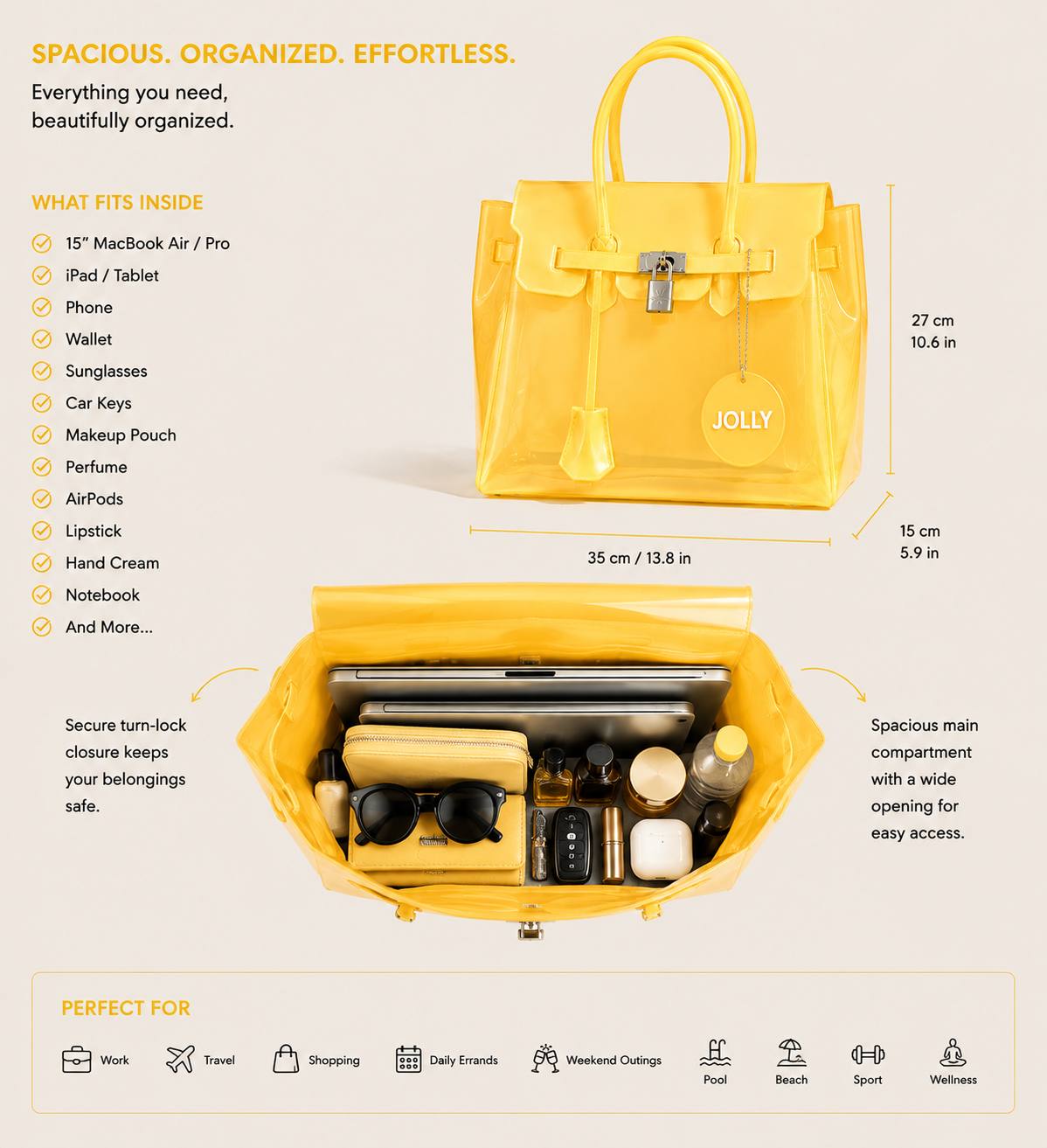 THE JOLLY BAG — Lemon