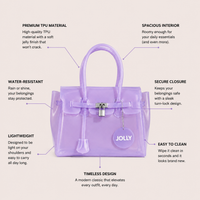 THE JOLLY BAG — Purple